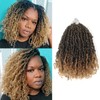 Ainimiu 12 Inch Yanky Twist Crochet Hair for Black Women