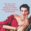 Retro Cocktail Napkin - Women Men Cocktail Napkin Funny Boxed