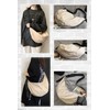 Aquamie A4 Messenger Bag, Crossbody Nylon, Shoulder Bag, Solid, Lightweight,