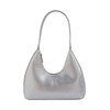 Verdusa Women's Metallic Hobo Shoulder Bags Top Handle Handbag Zipper
