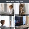 ANOMM Adjustable Window Gap Size Baby Safety Window Restrictor, Child