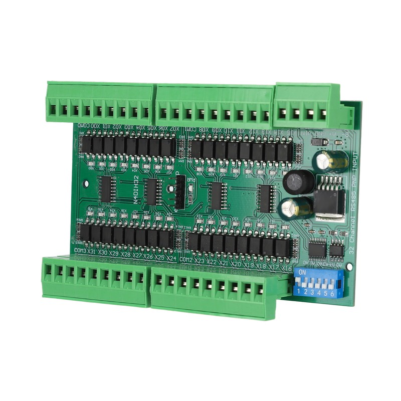 RS485 Input Controller 32 Channel DIN Rail Isolated PLC Switch