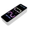 LED Clock Dual Mode Auto Dimming Temperature Display Snooze Function