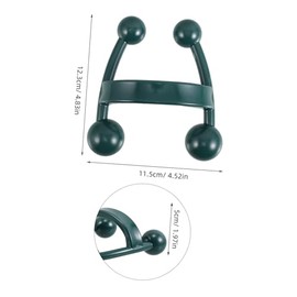 Vaguelly Vaguelly Deep Tissue Massage Ball Portable Body Massager for Legs Back and Neck Compact Manual Roller for Muscle Relief and Circulation Skin-Friendly Design