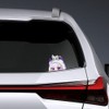 Anime Emilia Peeker Foil Car Sticker - Creative Car Accessories