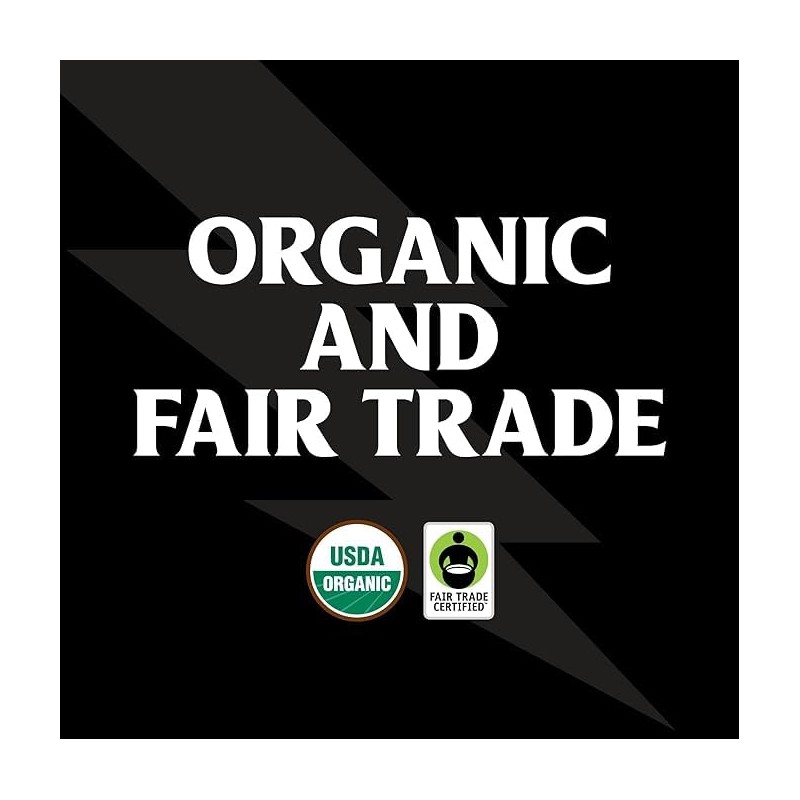 Death Wish Coffee, Organic and Fair Trade, Light Roast Ground