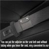 CYWQ 2PCS Seat Belt Adjuster, Auto Shoulder Neck Protector Locking