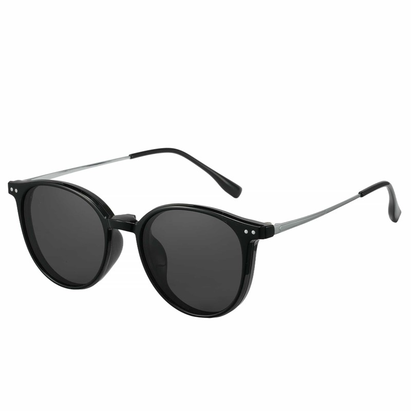 Cyxus P1574 Magnetic Glasses, Glasses and Sunglasses, 2-Way Glass, Clip-On,