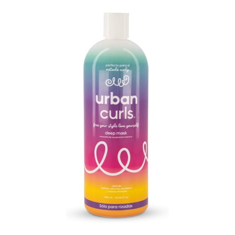 URBAN CURLS Deep Mask 960 ml – Mascarilla Hidratante Profunda