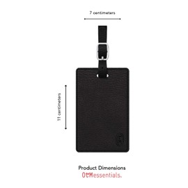 OTM Essentials Penn State University Faux Leather Luggage Tag, Durable Travel Accessories with Adjustable Strap and ID Card, Tokyodachi Classic