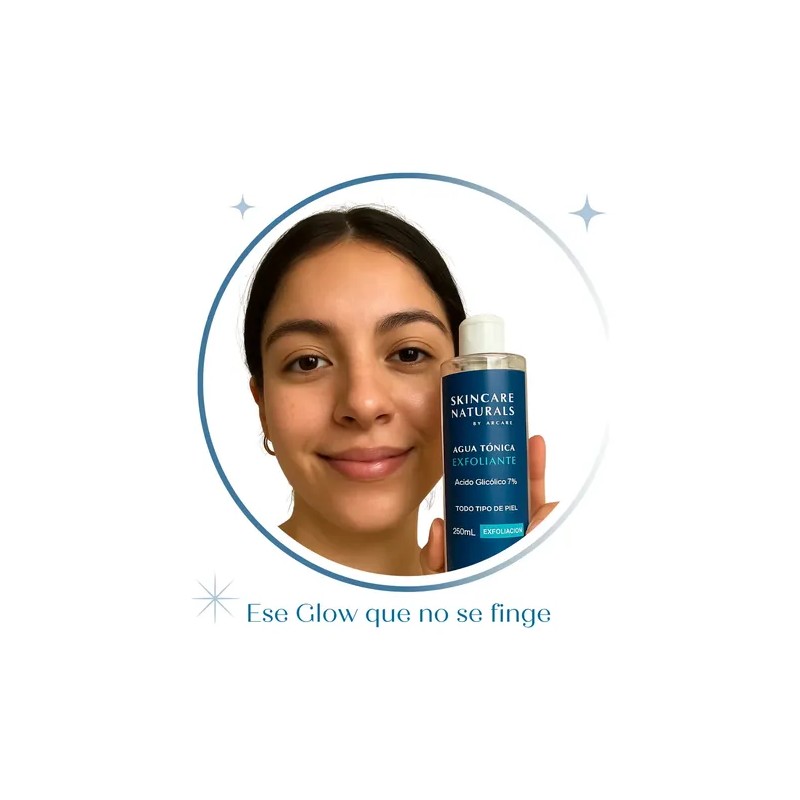 Tónico De Ácido Glicólico 7% Exfoliante Facial 250mL