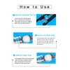TEXNEWS Watch Spring Bar Plier Tool Set with Durable 10