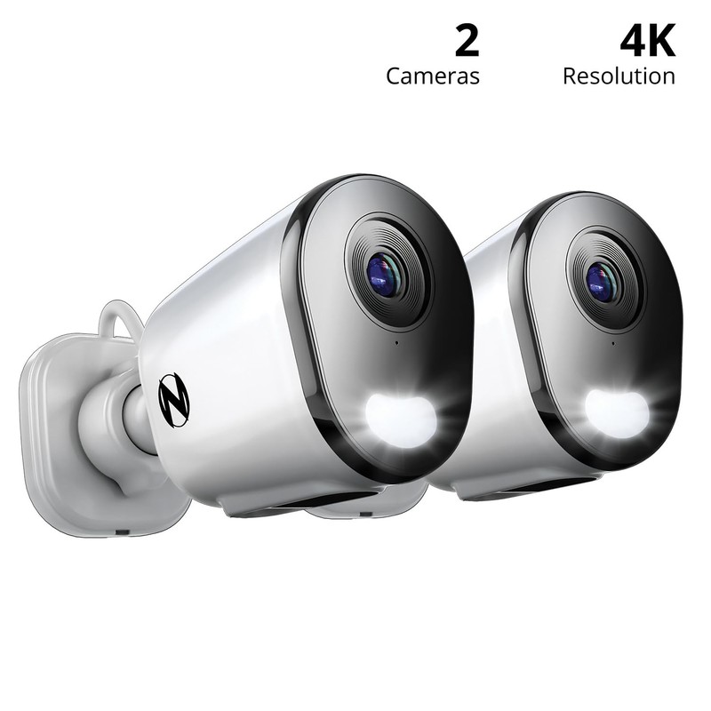 Night Owl Plug-in Wireless 4K HD Indoor/Outdoor Deterrence Camera with