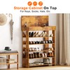 sogesfurniture 5-Tier Shoe Rack for Entryway, 29.5 inches Shoes Storage