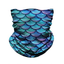 Skull Face Mask Bandanas, Neck Gaiter, Headwear, Magic Scarf, Headband for dust Sun Wind (Purple)