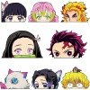 NEW Demon Slayer Sticker Nezuko Peeker Car Decal Stickers 4.17"