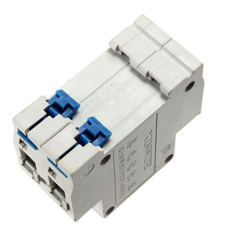 sourcing map 2 Poles 20A 400V Low-voltage Miniature Circuit Breaker
