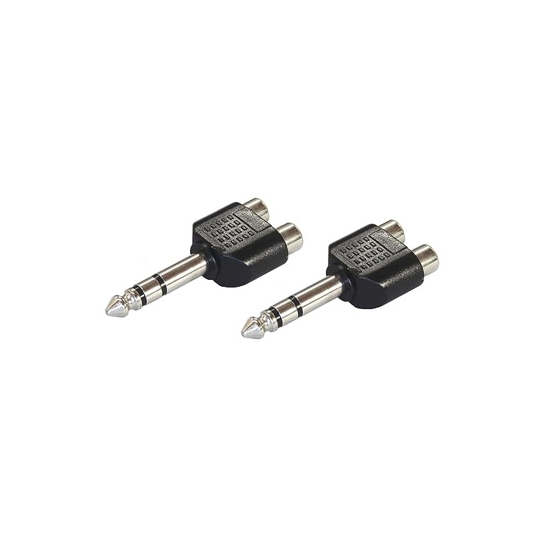 Fuji Parts AD-617-2P RCA / Pin Plug x 2 (Red