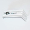 L Bracket 4pcs 3"(76mm) Length White Color for Vertical Blinds