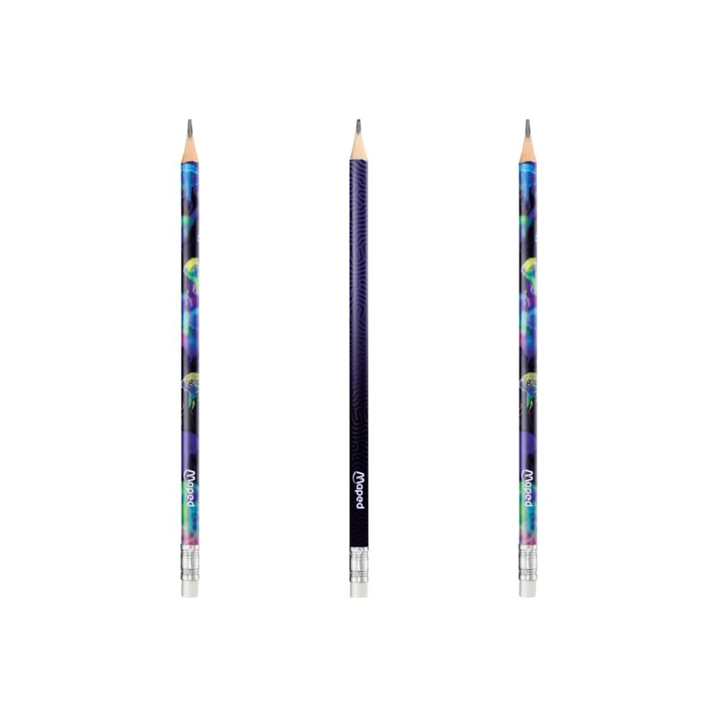 Maped - 6 Graphite Pencils HB2 Deepsea Paradise - HB