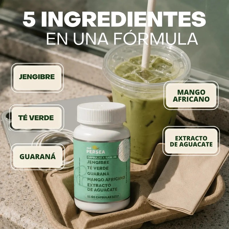 AG Persea - Pack 4 frascos de Colágeno 90 Cápsulas