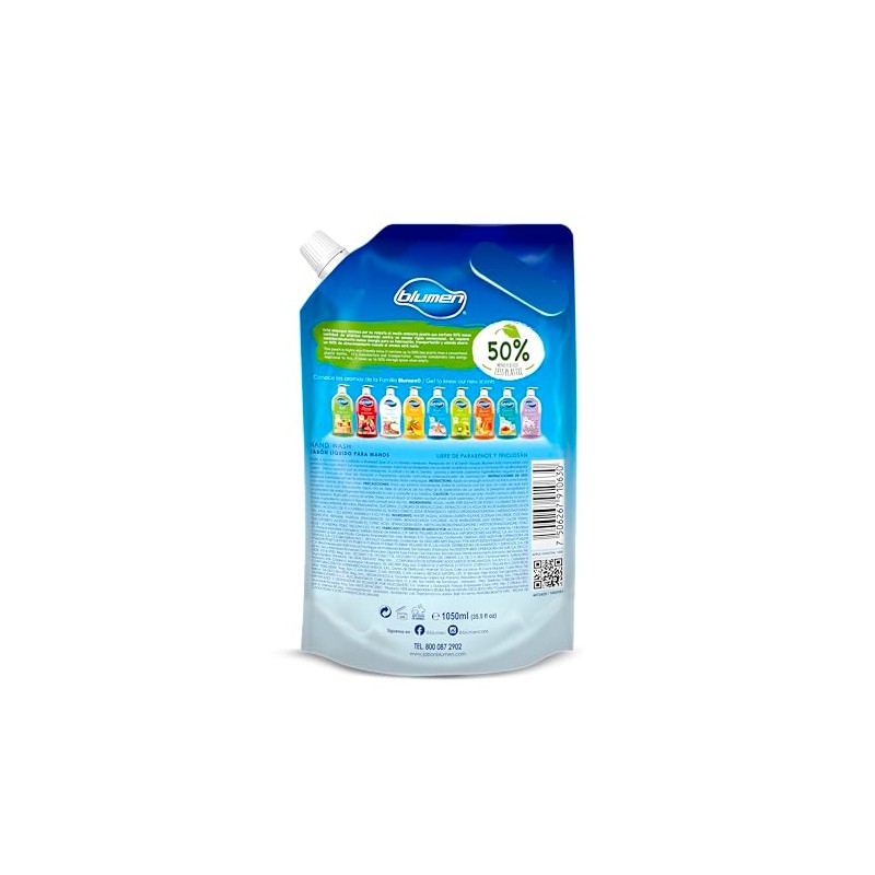 BLUMEN Jabón LÍquido Apple Cocktail 1050 ml