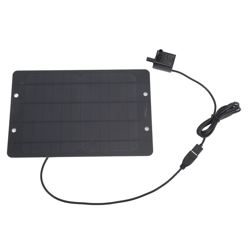 Solar Water Fountain Pump Set 6V 10W USB Solar Fountain