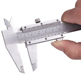 Spurtar Spurtar Vernier Caliper Gauge 0-150mm 0-6" Precision Calipers Measuring Tool Accuracy 0.02mm/0.001" for DIY/Household/Industrial Use with Storage Case