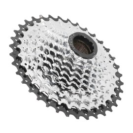 Mountain Bike 10 Speed Spin Flywheel Speed Tower Freewheel 11‑36T Bike Rear Hub Flywheel Sprocket Cycling Parts Silver