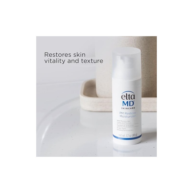 Elta MD Crema Hidratante Restauradora Pm Restore Moisturizer 48g