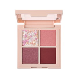 Revlon Dazzle Eyeshadow Quad 003 Vintage Rose Color Image: Bordeaux Pink Developed in Japan Eyeshadow 3.0g