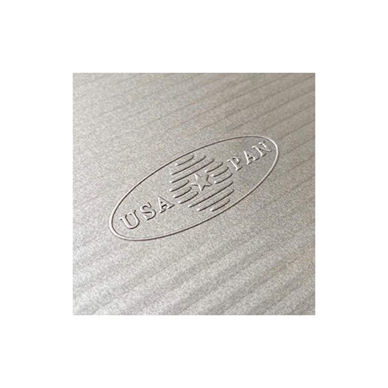 USA Pan molde de cuadrado para tartas sartén, Plateado, 9"