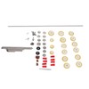 Flute Repair Kit Pads DIY Maintenance Tools Set Musical Instrument