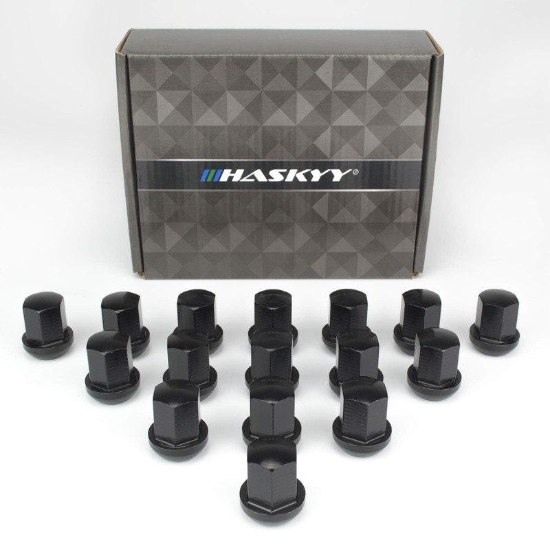 20 Aluminium Black Wheel Nuts Suitable for Original Alloy Wheels