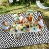 Outdoor Patio Plastic Straw Rug - 9'x12' Outdoor Camping Rug