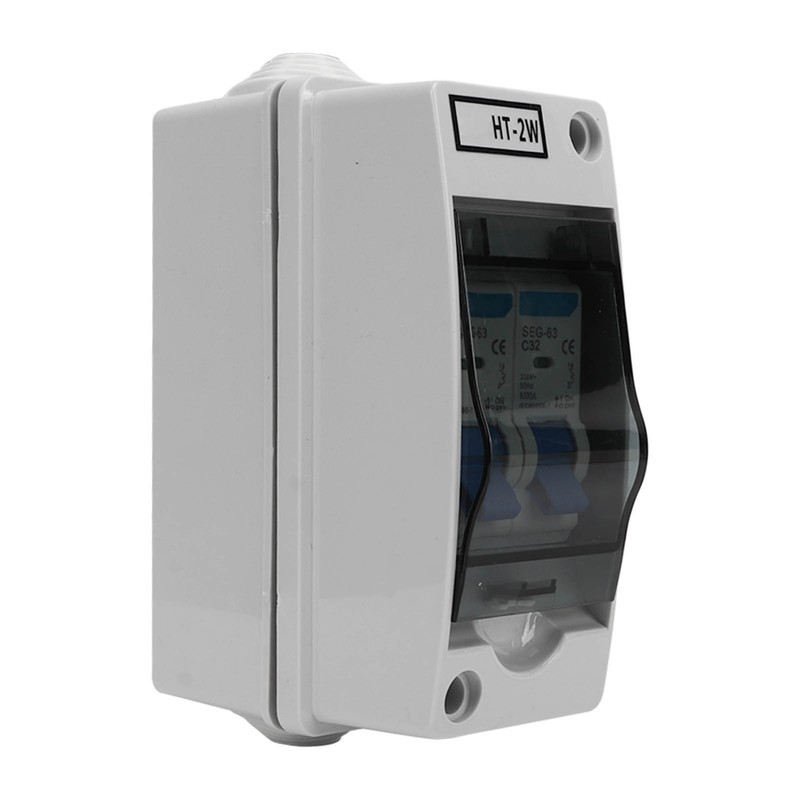 Circuit Breaker 2P MCB C Type Outdoor Waterproof Miniature Circuit