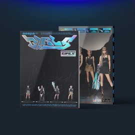 AESPA : GIRLS [KWANGYA ver.] 2nd Mini Album CD-R+Cover+Photocard+Character Card+Photobook+Sticker+Folded Poster+(Extra AESPA 5 Photocards)
