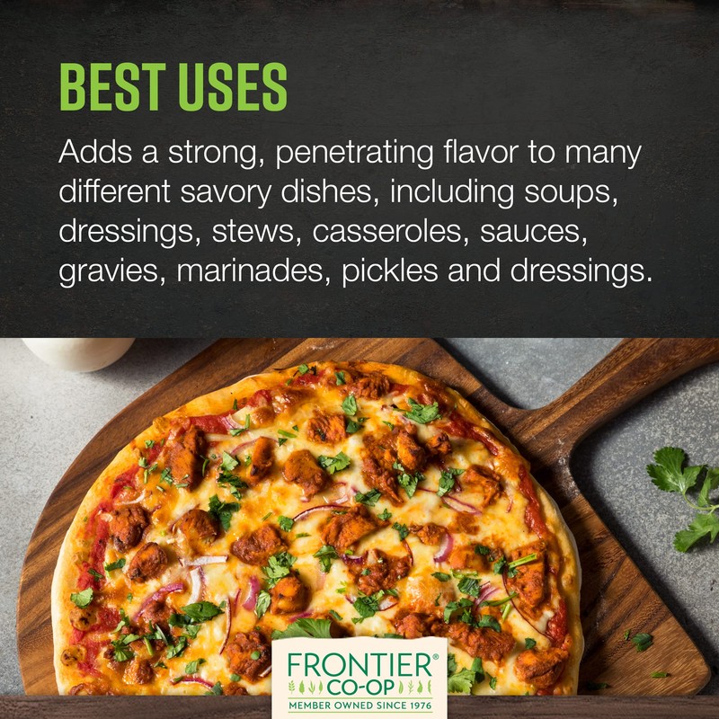 Frontier Co-op Organic Garlic Powder, 7.76-Ounce Bag, Pure and Natural