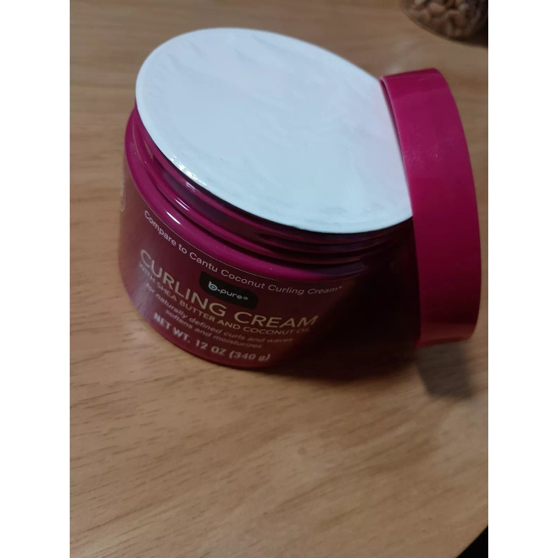 Pure B pure Curling Cream With Shea Butter And Coconut