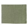 Quarter Report Washable Cloth Placemat, Bound, Beige, Reversible, Jacquard Weave,
