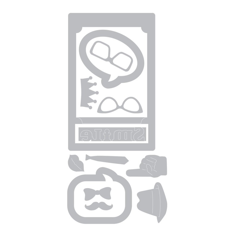 Sizzix 661400 Thinlits Die Set, Photo Frame and Props by