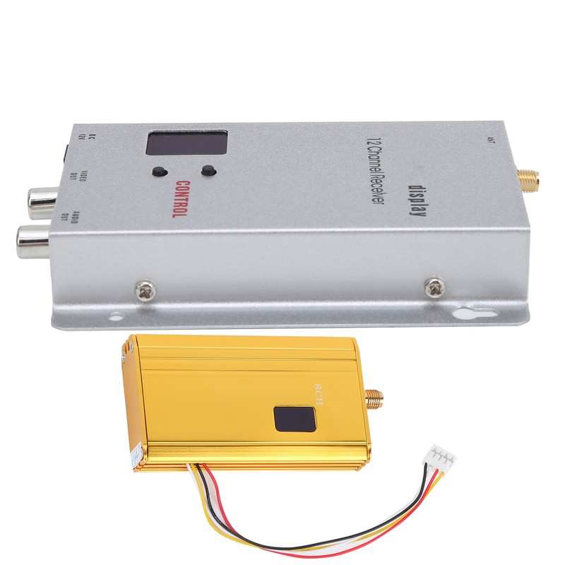 1.2G 1.5W Wireless Transmitter Receiver Video Audio Synchronous Transmission High