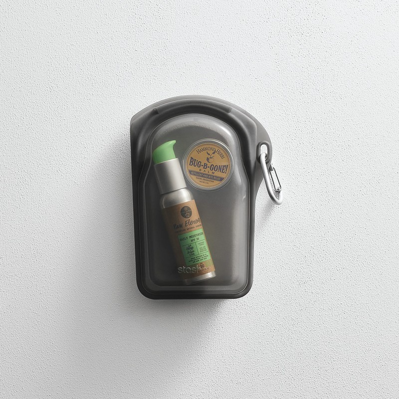 Stasher, Go Bag, Black, One Size