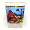 South Dakota State Wraparound Shot Glass