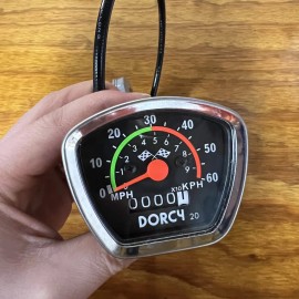Dorcy BICYCLE SPEEDOMETER FITS SCHWINN 20" STINGRAY BIKES & OTHERS VINTAGE NOS