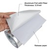 BOMEI PACK Adhesive Aluminum Foil Heat Shield Tape Barrier, Fiberglass