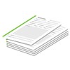 PRICARO 5 x A6 Unpunched Telephone Notepad - Green