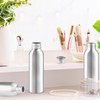 Mirrline 8 Pcs 150ml/5oz Aluminum Bottle Refillable Liquid Container Aluminum