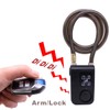 Mengshen Waterproof Bike Alarm Lock with GPS Tracker‌ 110dB Loud