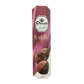 Droste Milk/Dark Chocolate Pastilles 100 g (Pack of 6)